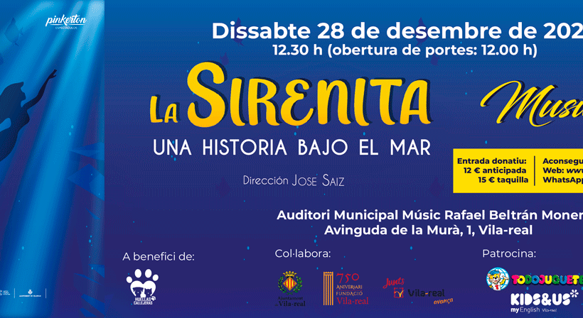 Musical La Sirenita – Una aventura bajo el mar